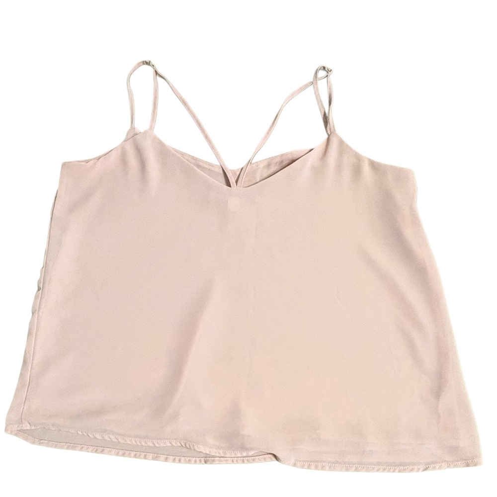 Title:
ONLY Blush Pink Strappy Tank Top – Size 38 (US Small/Medium)